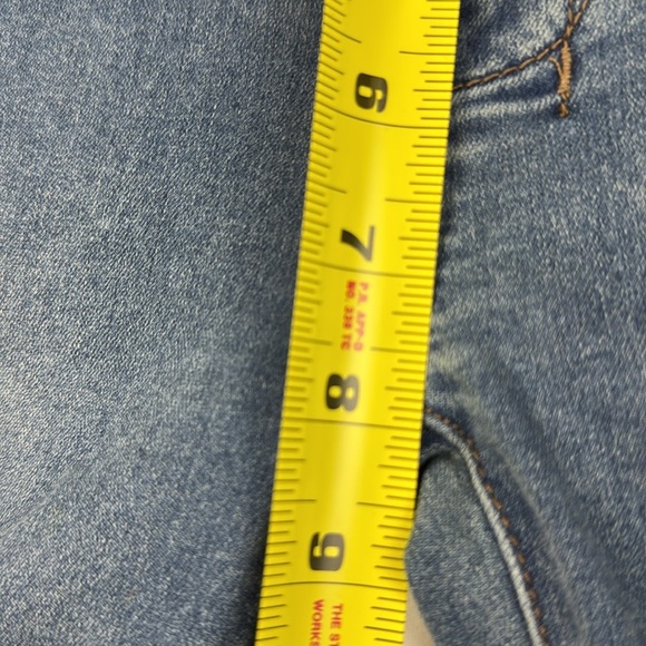 Free People Women's Flared Bell Bottom Blue Jeans size 24 - Picture 7 of 12